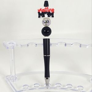 Wrestling Mom Beaded Pen